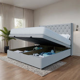 Washington Winged End Lift Ottoman Divan Bed - Ottoman - Midas Beds